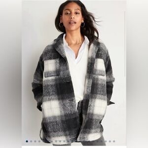 NWT Old Navy Wool blend Coat Shacket jacket